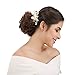 REECHO Women's Thick 2PCS Hair Scrunchies Made of Hair Curly Wavy Updo Hair Bun Extensions Messy Hairpieces