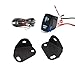 Dasen Adjustable Rear Pillar Flag Antenna Mounting Brackets w/Wiring Kit Compatible with LED Whip Light Compatible with Can Am Maverick X3 2017-2024
