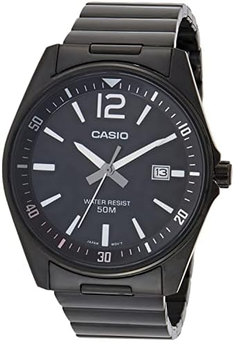 Casio Watch for Men MTP-E170B-1BVDF Analog Stainless Steel Band