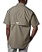 Columbia Men's Bahama II UPF 30 Short Sleeve PFG Fishing Shirt, Sage, X-Small