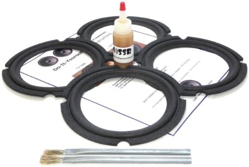 JBL 6.5" Control 5 Speaker Foam Surround Repair Kit - 4 piece, 6.5 Inch