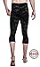[DRSKIN] Tight 3/4 Compression Pants Base Layer Running Pants Men Women (M, MBB811)