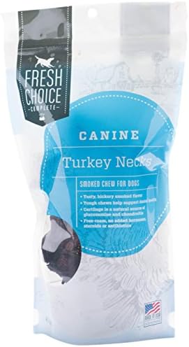 Fresh Choice Complete FCC Smoked Turkey Necks 4ct, 1 Pouch, Large