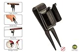 US Patent 4 in 1 Golf Accessory Tool - Cigar Holder, Cigar Clip, Divot Tool, Club Caddy, and Putter Holder