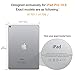 MoKo Case for iPad Pro 10.5 - Slim Lightweight Smart-shell Stand Cover with Translucent Frosted Back Protector for Apple iPad Pro 10.5 Inch 2017 Released Tablet, Starry Night (Auto Wake / Sleep)