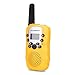 FLOUREON Two Pack 22 Channel Walkie Talkies for Kids Children Two Way Radio 3000M (MAX 5000M Open Field) UHF Long Range Handheld Yellow
