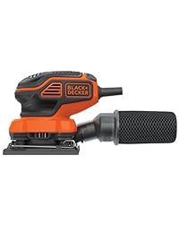 Black+Decker BDEQS300   Lijadora orbital de 1 4 de hoja