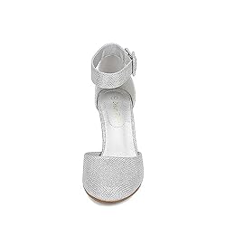 DREAM PAIRS Womens High Heel Closed Toe Chunky