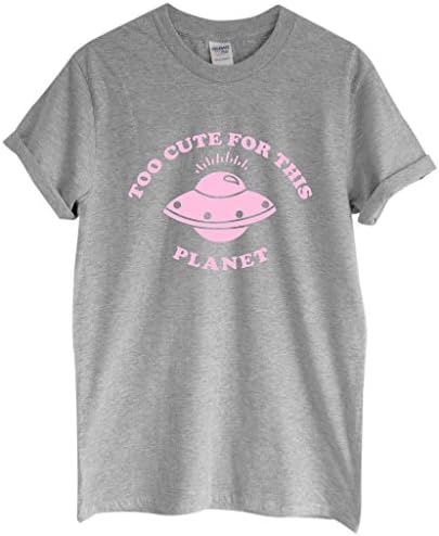 RPS Unisex Slogan T-Shirt: Too Cute For This Planet