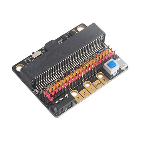 DIYmall microbit Expansion Board IOBIT V2.0 Breakout Adapter Compatible with Lego for Iobit BBC Micor:Bit Kids's Phython Graphic Programming