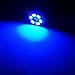 Partsam T10 194 LED Light Bulb Instrument Panel Gauge Cluster Dashboard LED Lights with 5/8