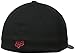Fox Men's Flex 45 Flexfit HAT, Black/Red, Large/X-Large