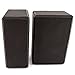 Lady house Peace Yoga Foam Exercise Blocks (2 Pack) (Black, 9x6x4-2pc) (CAPEWUN)