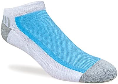 Jox Sox Women's Low Cut Socks White/Aqua