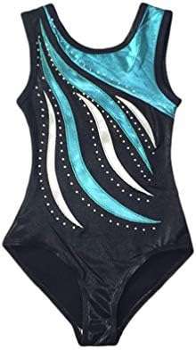 Dooxii Kids Girls Sleeveless Gymnastic Leotards One-Piece Dancing Ballet Clothes Bodysuit