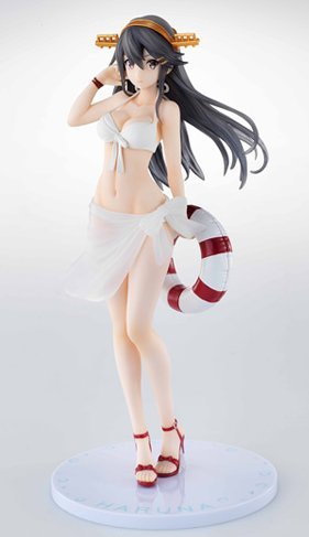 Kancolle Kantai Collection Ichiban Kuji 2016 Prize B Kaini Haruna Premium Figure Swim Mode