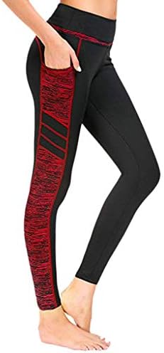 Gillberry Women's High Waist Soft Slim Capri Yoga Leggings Tummy Control Workout Running Tights Pants with Pockets