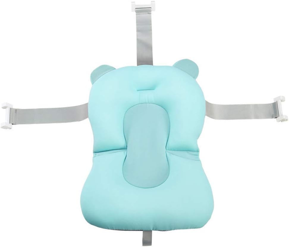 Guajave Baby Infant Bath Tub Pad Anti-slip Air Cushion Floating Soft Seat Pad