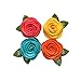 32pcs Baby Girls Felt Flower Hair Clips Toddler Tinny Flower Alligator Clips Hair Accessories Clips by Yazon