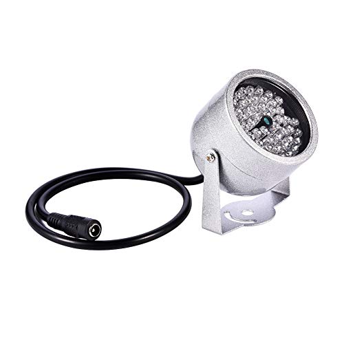 Ejoyous IR Illuminator, 48 LED IR Illuminator Security Lights Infrared  Spotlight, Waterproof Infrared Night Vi