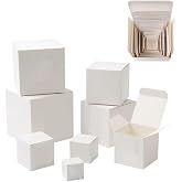 SUYEPER Nesting Gift Boxes set with creative stickers For Personalized Gift Birthday Wedding Packaging Presents or Playful Pranks(8PCS, 1.2"-4")