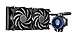 Cooler Master MasterLiquid Pro 240 CPU Cooler, All-In-One Liquid Cooler with FlowOp Technology, Dual Chamber Design, 120mm x 2 MasterFan Pro Fans