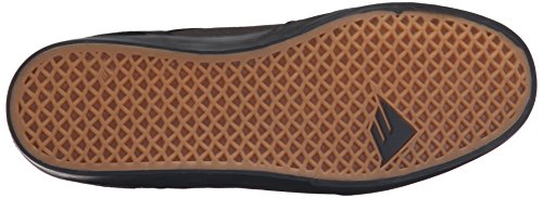 Emerica Men's The Reynolds Low Vulc Skateboarding Shoe, Black/Gold, 7.5 M US - Thumbnail 3
