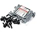 CKAuto TR415 Tubeless Rubber Snap-in Tire Valve Stem (50pcs/Bag), Black