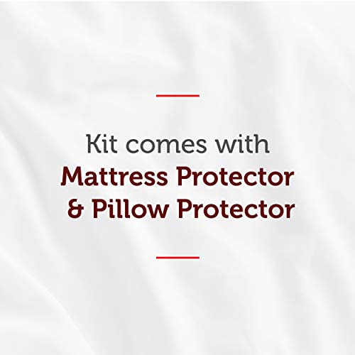 AllerEase AllerEase Allergy Protection Bed Kit, Twin XL, White 2 Count