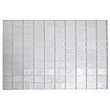 FCLUB Plastic Empty Watercolor Paint Pans - 100pcs Full Pans Watercolor Empty