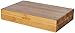 La Cote 6 Piece Steak Knives Set Japanese Stainless Steel Pakka Wood Handle In Bamboo Storage Box (6 PC Steak Knife Set - Multi)