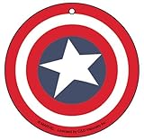 Air Freshener Marvel Comics Retro Captain America Shield