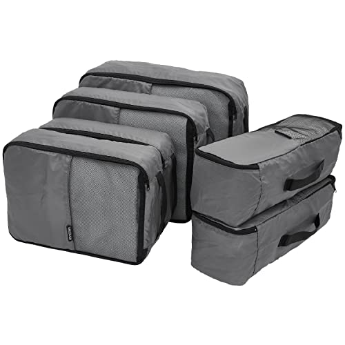 Travelers Club Riddock Luggage and Travel Accessories, Charcoal, 14-Piece Set