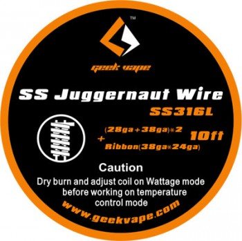 GeekVape Juggernaut SS316L Wickeldraht