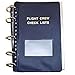 Flight Crew Checklist Binder - 5 Fasteners, 25 Sheet Protectors, Blue