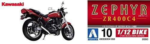 AOSHIMA 1/12 Motorcycle | Model Building Kits | No.10 Kawasaki ZEPHYR Type IV [ Japanese Import ]