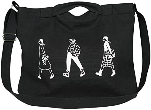 Starryspirit トートバッグ レディース キャンバス ミニ ショルダー 帆布 軽量