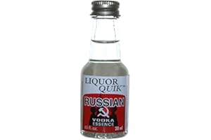 Liquor Quik Natural Vodka Essence, 20 mL (Russian Vodka)