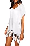 Dora Bridal® Women's Swimwear Knitted Crochet Tunic Cover up / Beach Dress