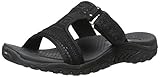 Skechers Women's Reggae Ethnic T Dress Sandal, Black/Black, 11 M US