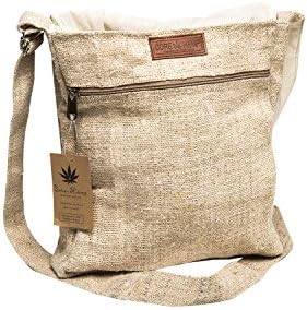 hemp messenger bag