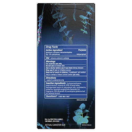 Secret Antiperspirant Deodorant for Women With Pure Essential Oils