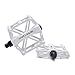 Bicycle Aluminum Alloy Flat Platform Pedals 9/16