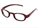 Focus Specs Self Adjusting Red Reading Glasses (+0.5 to +4.5)