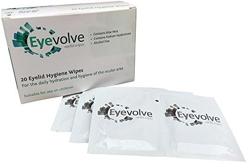 EyeVolve Lid Wipes Dry Eye Blepharitis Triple Pack (6)