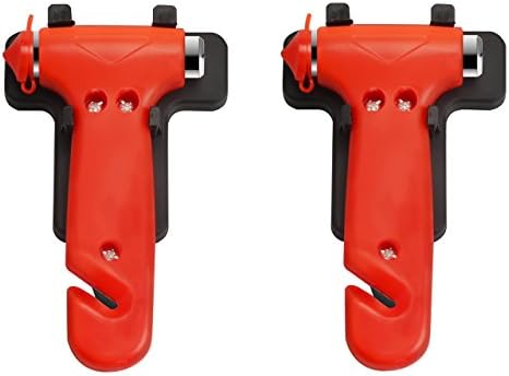 Haberi Car Hammer,2 in 1 Window Breaker Emergency Escape Tool with Seatbelt Cutter Essential Disaster Escape Tool Auto Emergency Kit Tool