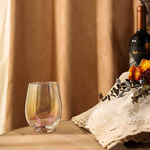 MIUSITE Essential Wine Water Drinking Highball Glasses Set of 4-500ml（17.6oz） - Thumbnail 7