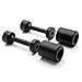 Krator MT219-060 Black Slider (Kawasaki Ninja 250 / 250R / EX250 No Cut Frame 2008-2012) Frame Bobbins Crash Protectors Motorcycle Sportbike)