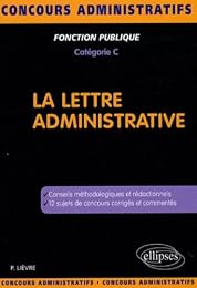 La  lettre administrative