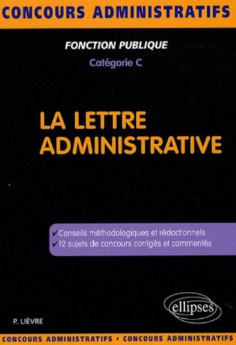 La  lettre administrative